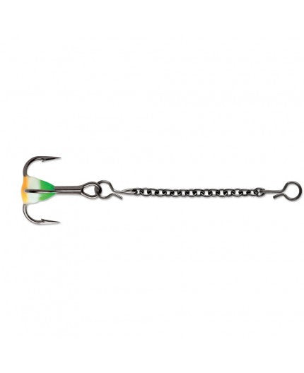 VMC ODC Octopus Dropper Chain Ice Fishing Lures | 2-Pack - Pick Size & Color
