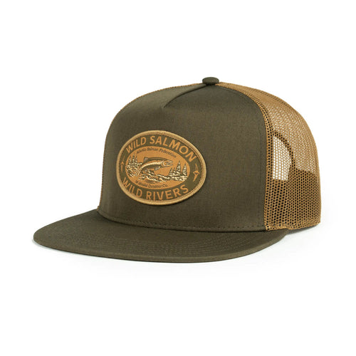 Hooké Wild Salmon Wild Rivers Trucker Hat