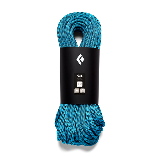 Black Diamond 9.6 Dry Climbing Rope - Bi-Pattern