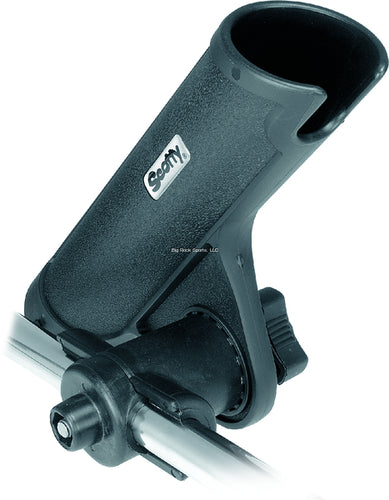 Scotty 355-BK Rod Master II Downrigger Boom Rod Holder, Black, ?-1 Boom Mount (087853)