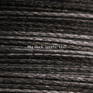 Scotty 2800K Premium Low Drag Braided Downrigger Line, 150Lb, 200Ft Spool, With Kit (Black)