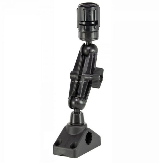Scotty 152 Ball Mounting System w/GearHead Adapter, Post and Side/Deck Mount, Stands 10.75" Tall