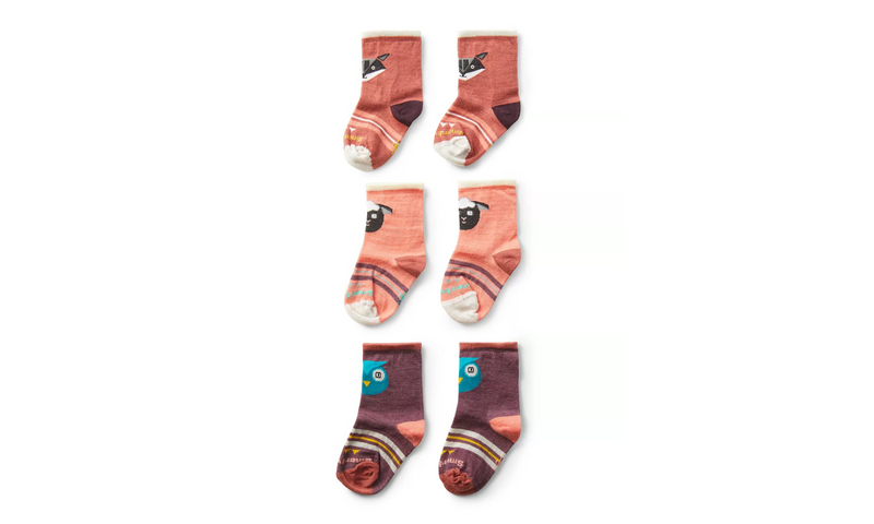 Load image into Gallery viewer, Smartwool Toddler Trio Socks
