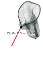 Gibbs Salmon Net-Poly Bag 50" Handle, Red[Oversized Item; Extra Shipping Charge*]