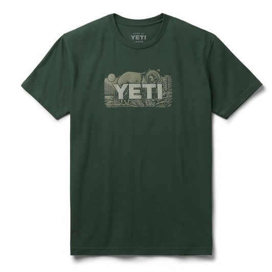 YETI Bear Badge SS T-Shirt