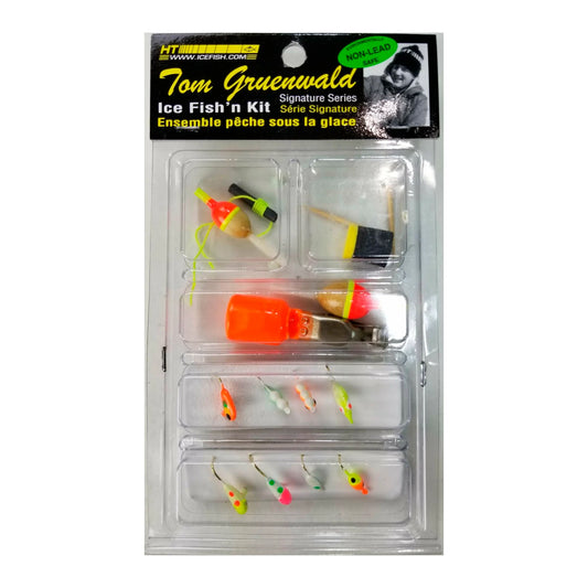 HT Panfish Kit Glow Assorted, 16 Piece