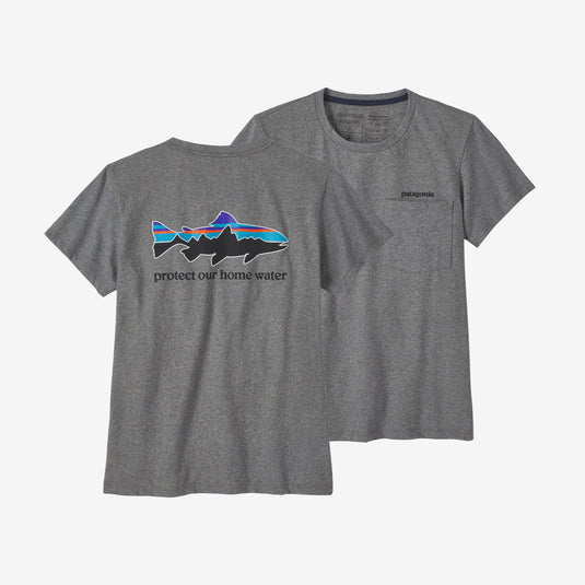 Patagonia Women's Home Water Trout Pocket Responsibili-Tee®