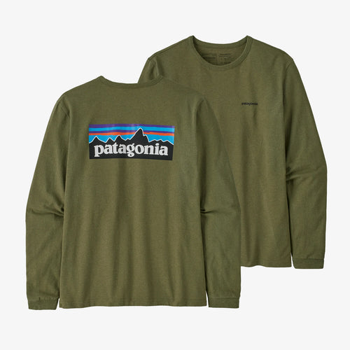 Patagonia Women's Long-Sleeved P-6 Logo Responsibili-Tee®