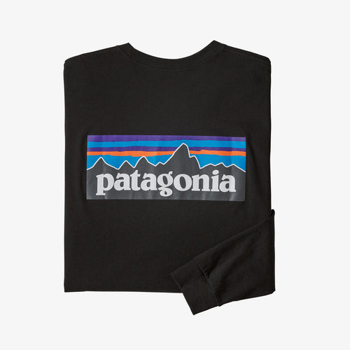 Patagonia Men's Long-Sleeved P-6 Logo Responsibili-Tee®