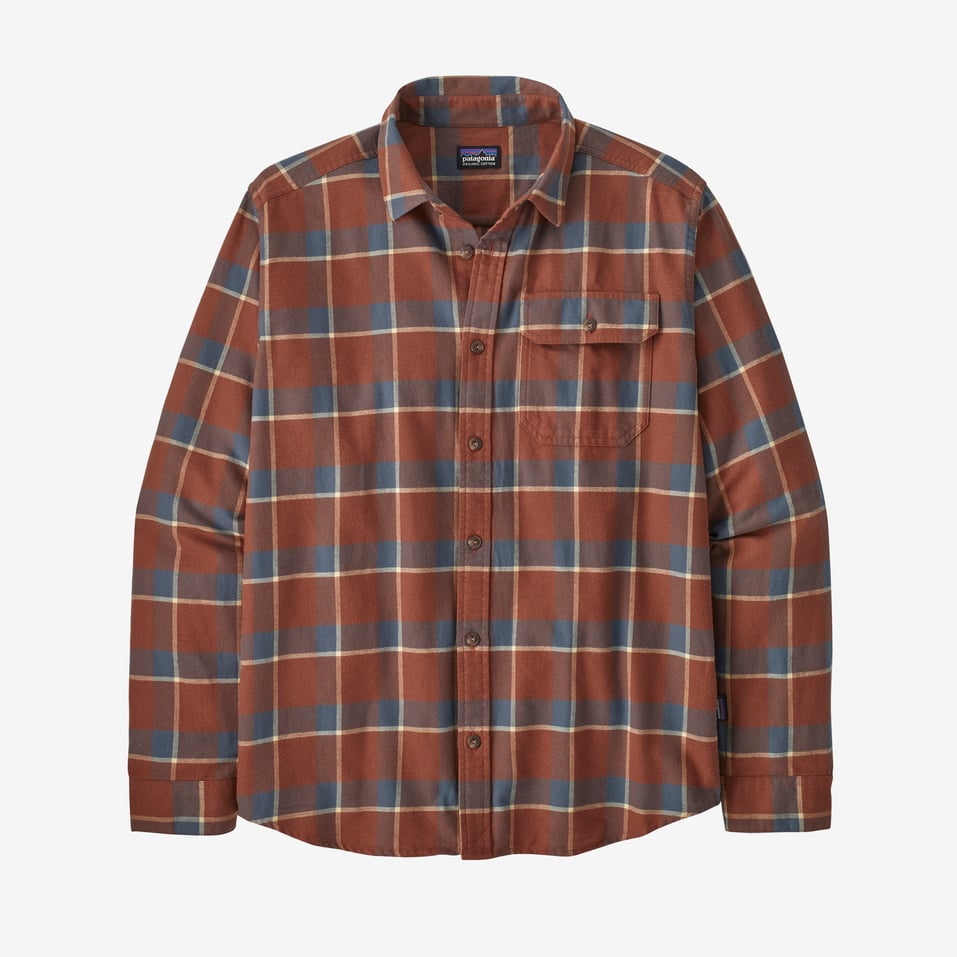 Patagonia Men's Long-Sleeved Cotton in Conversion Fjord Flannel Shirt