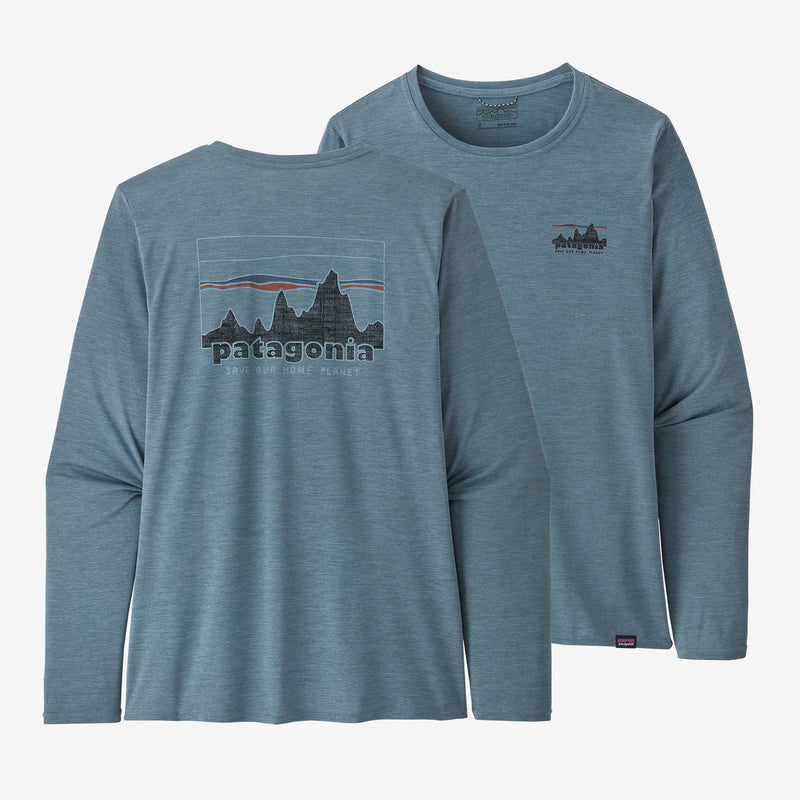 Load image into Gallery viewer, Patagonia Women&#39;s Long-Sleeved Capilene® Cool Daily Graphic Shirt
