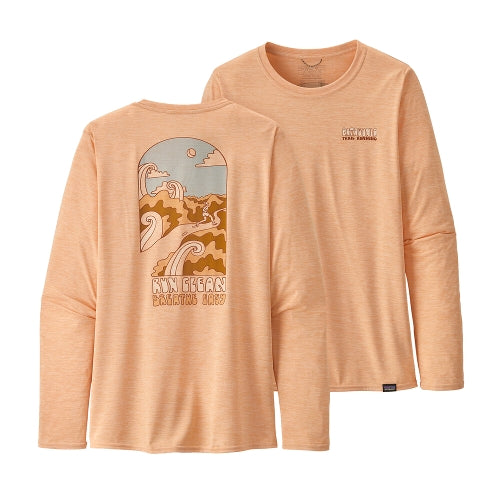 Load image into Gallery viewer, Patagonia Women&#39;s Long-Sleeved Capilene® Cool Daily Graphic Shirt
