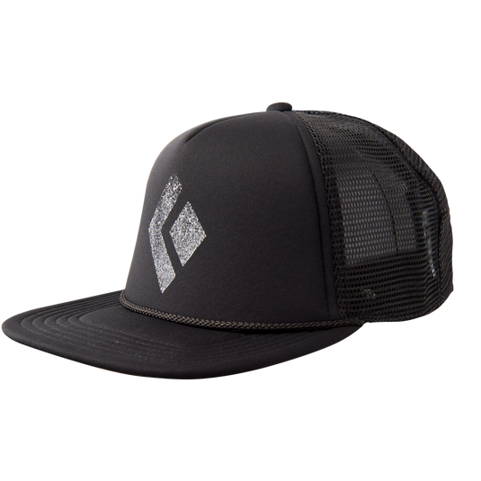 Black Diamond Flat Bill Trucker Hat