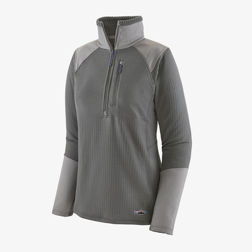 Patagonia Women's Long-Sleeved R1® Fitz Roy Trout 1/4-Zip