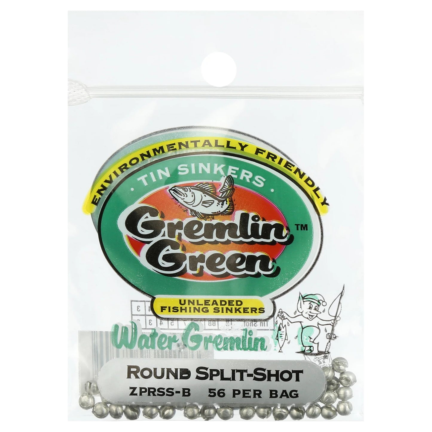 Water Gremlin Green Gremlin Tin Split-Shot