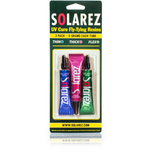Solarez - Fly-Tie UV Resin 3 Pack