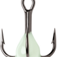 VMC -  Glow Treble Hooks 2Pk