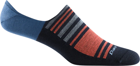 Darn Tough Lifestyle - Men's Topless Stripe No Show Hidden Lightweight Lifestyle Sock