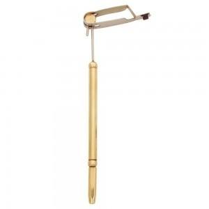 Dr. Slick Rotary Hackle Pliers Brass