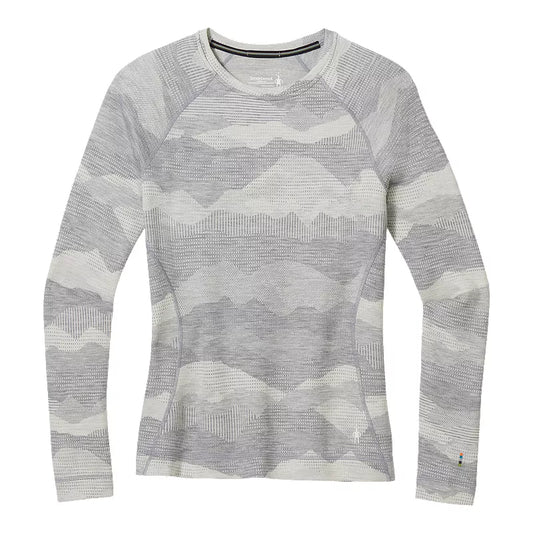 Smartwool Women's Thermal Merino Baselayer Pattern Crew