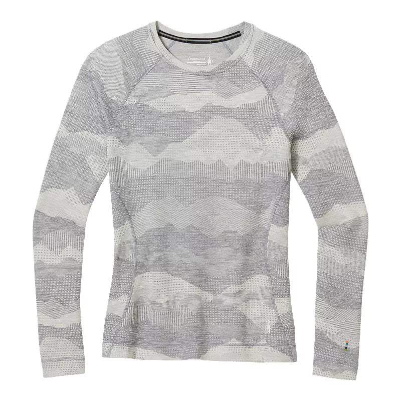 Load image into Gallery viewer, Smartwool Women&#39;s Thermal Merino Baselayer Pattern Crew
