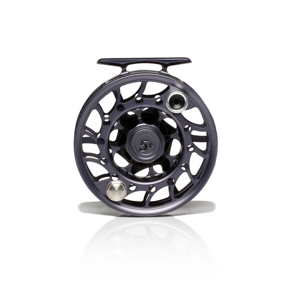 Hatch Iconic Fly Reel 4 Plus Large Arbor - Clear/Blue