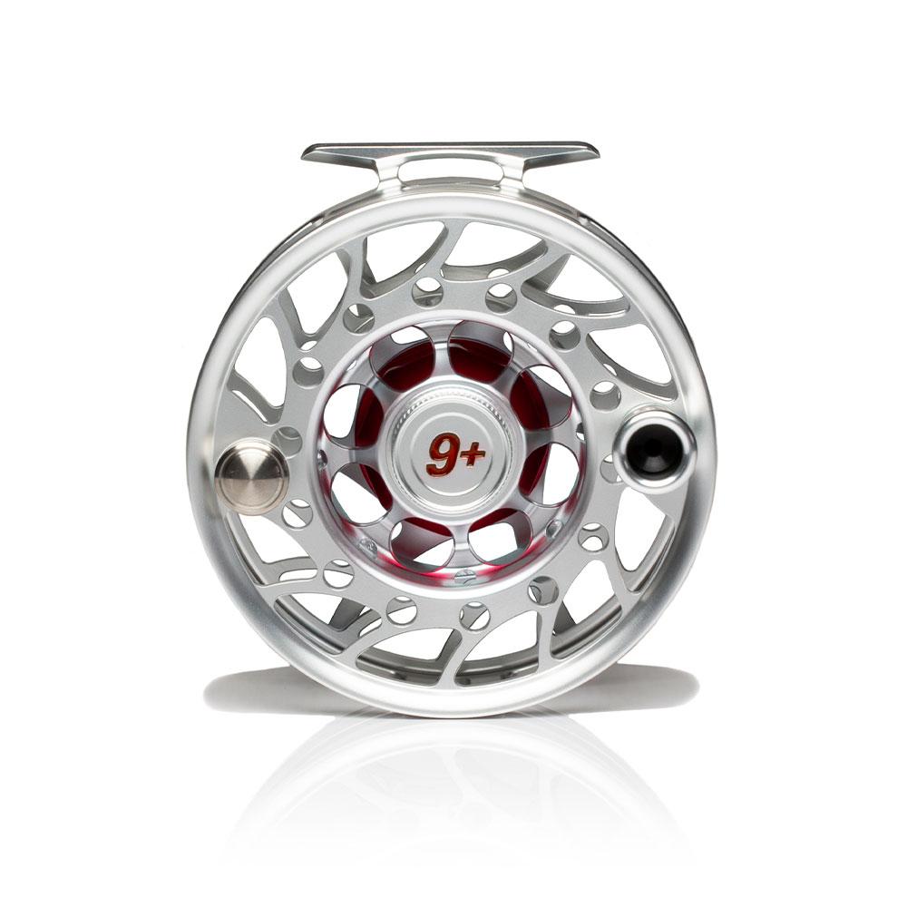 Hatch Iconic 7 Plus Fly Reel Mid Arbor / Black/Silver