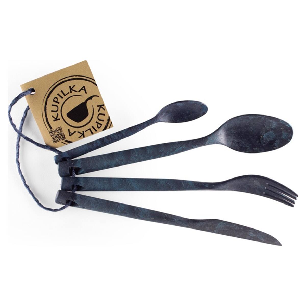 Kupilka Cutlery Set: Fork, Knife, Spoon and Teaspoon