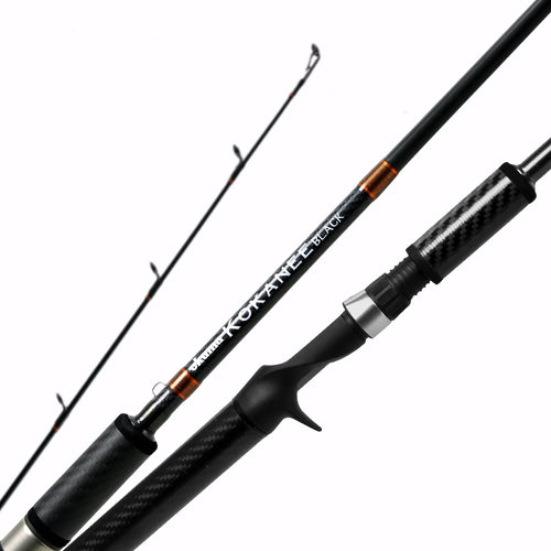 Okuma Kokanee Black Casting Rod [Oversized Item; Extra Shipping Charge*]
