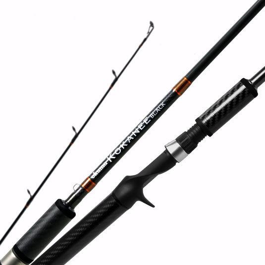 Okuma Kokanee Black Casting Rod [Oversized Item; Extra Shipping Charge*]