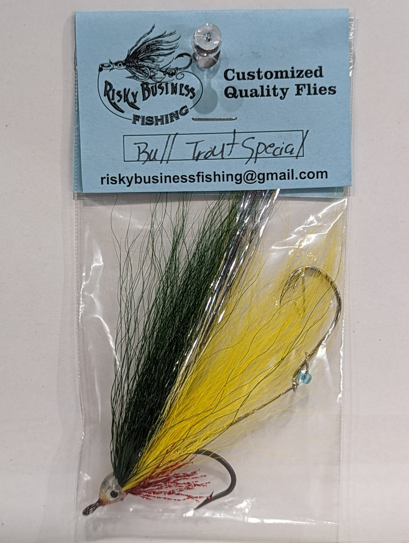 Load image into Gallery viewer, Risky Business 4&quot; Bucktail Flies
