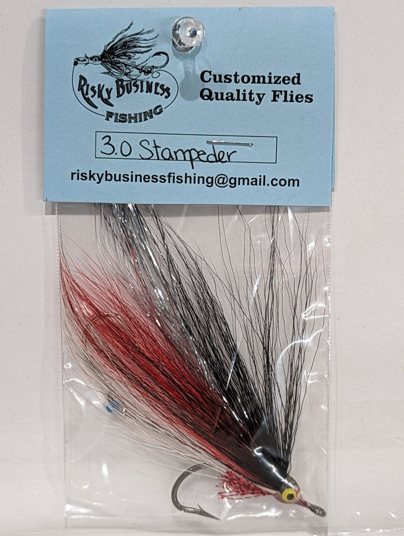 Load image into Gallery viewer, Risky Business 4&quot; Bucktail Flies
