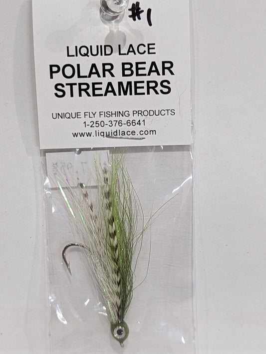 Liquid Lace Polar Bear Mini Streamers (Canada Only)