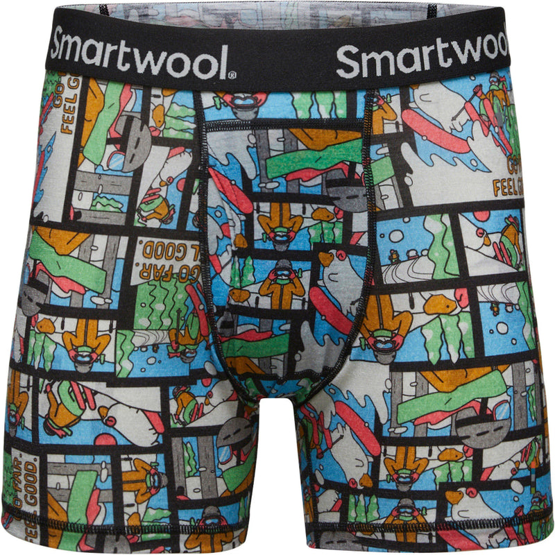 Load image into Gallery viewer, Smartwool Men&#39;s Merino 150 Print Boxer Brief Boxed
