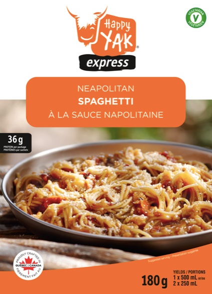 Happy Yak Neapolitan Spaghetti