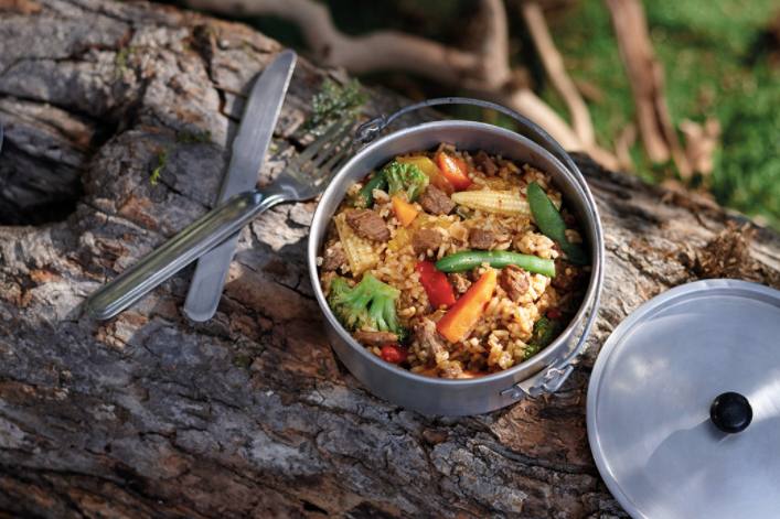 Load image into Gallery viewer, Happy Yak Mandarin Beef and Rice
