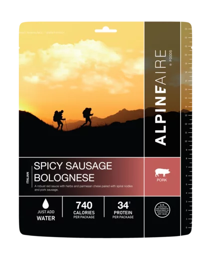 Load image into Gallery viewer, AlpineAire Spicy Sausage Bolognese
