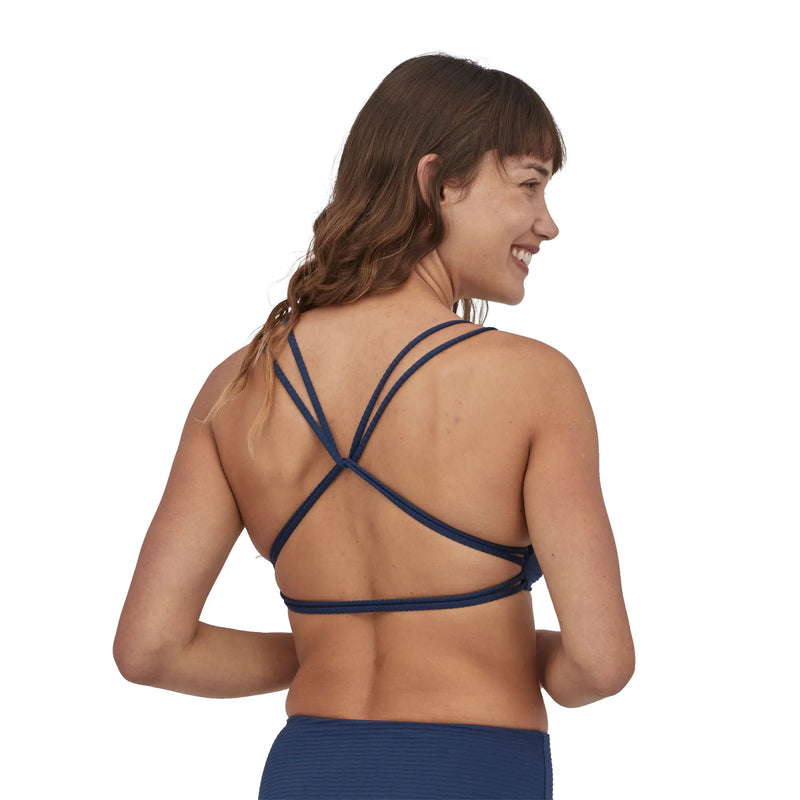 Load image into Gallery viewer, Patagonia Women&#39;s Reversible Seaglass Bay Bikini Top
