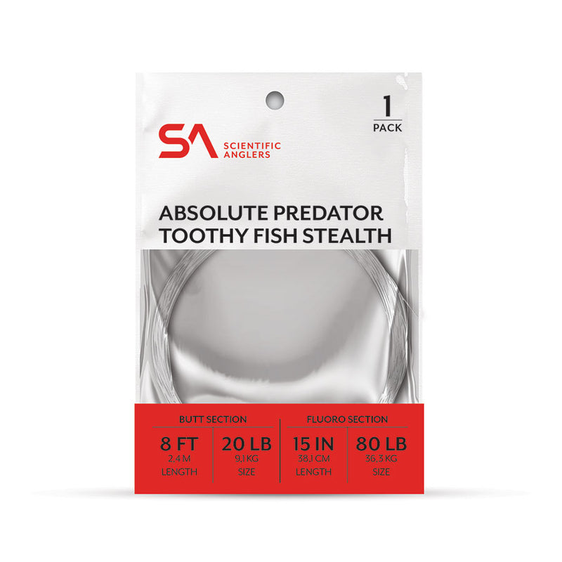 Load image into Gallery viewer, Scientific Anglers Absolute Predator Toothy Fish Stealth
