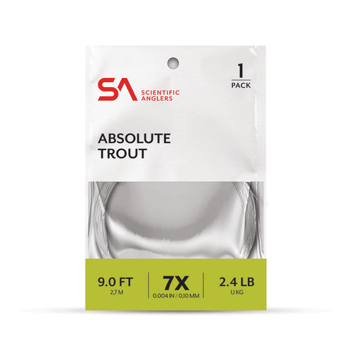 Scientific Anglers Absolute Trout Leaders - Bulk