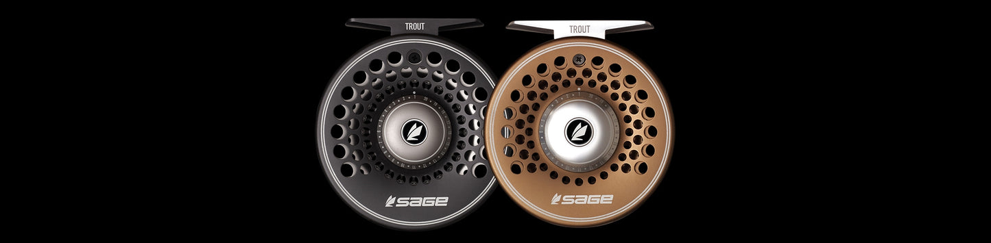 SAGE TROUT FLY REEL 4/5/6 bronze