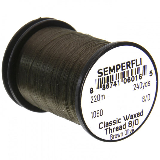 Semperfli Classic Waxed Thread 8/0