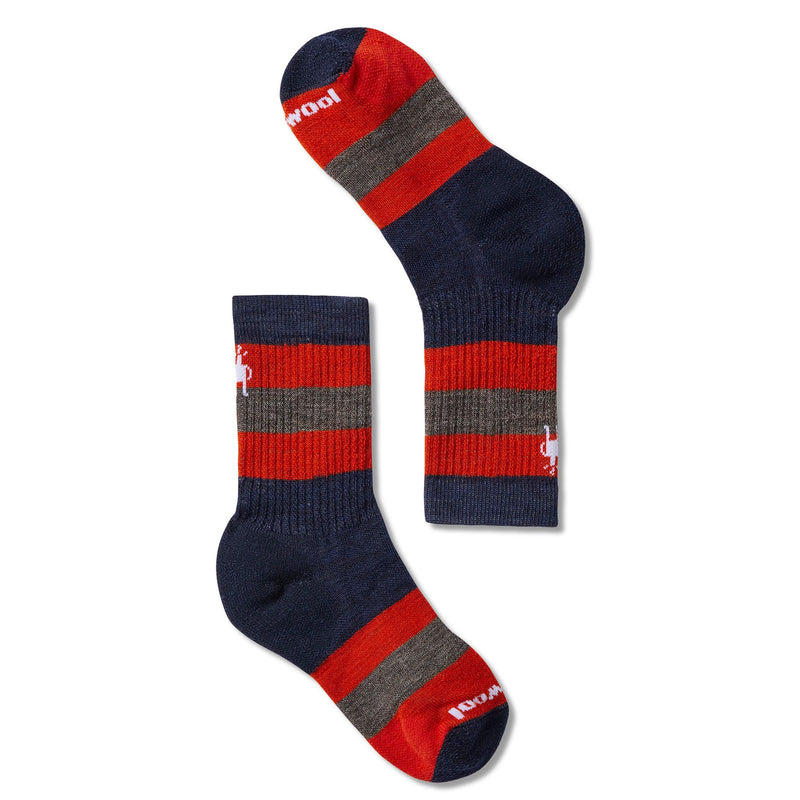 Load image into Gallery viewer, Smartwool Kids Full Cushion Striped Crew Socks

