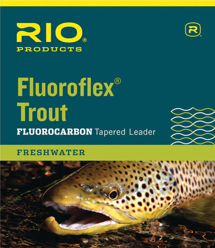 Rio Fluoroflex Trout Fluorocarbon Tapered Leader