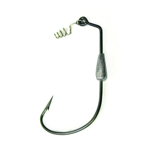 Eagle Claw Lazer Sharp Weighted Swimbait Hook with Spring