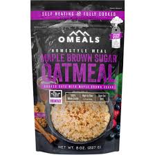 OMEALS Maple Brown Sugar Oatmeal
