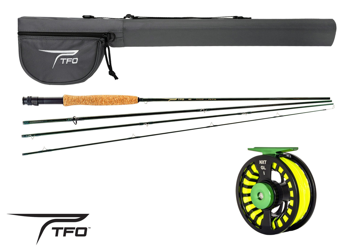 TFO NXT Fly Rod and Reel Combo
