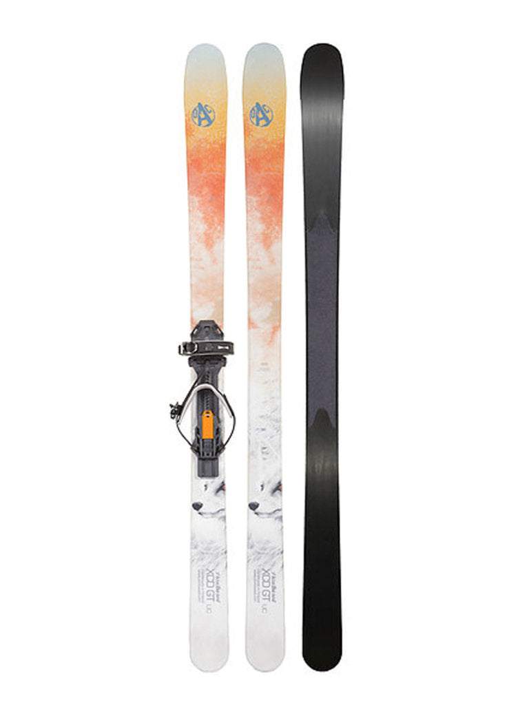 Load image into Gallery viewer, OAC Skinbased XCD 137 + EA JR Binding Skis - [Oversized Item; Extra Shipping Charge*]
