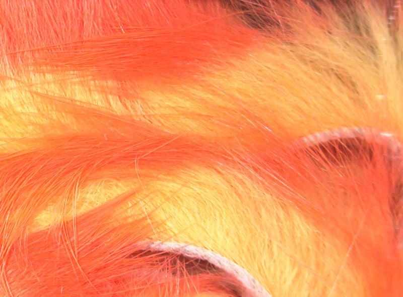 Load image into Gallery viewer, Hareline Rabbit Flesh Strips Two Tone
