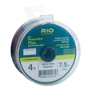 RIO Fluoroflex Plus Strong Tippet 3 Pack